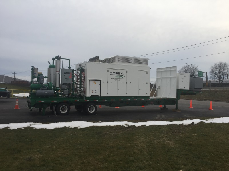 Cobey Energy CE-C250 CNG Tube Trailer filling system