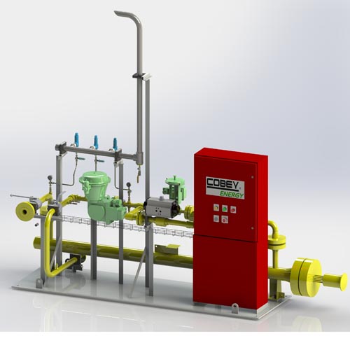 Cobey Energy CNG Tube Trailer - Offloading / Decant